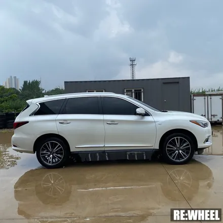 [리휠][인피니티휠복원][QX60휠복원] 인피니티 QX60 20인치 순정휠 다이아몬드 컷팅 휠복원 작업후기 / 진주, 창원, 순천