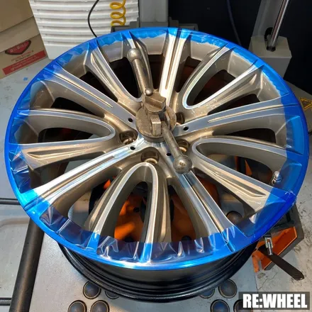 [진주 리휠] 전남 광양 휠복원 BMW 750ld 20인치 순정휠 다이아컷팅 휠 수리 / 진주, 창원, 순천