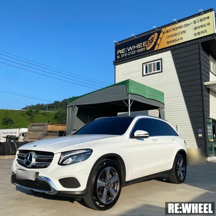 [리휠][순천휠복원][자동차휠복원] 벤츠 GLC 220d 4MATIC 19인치 순정휠 다이아몬드 컷팅 휠복원 작업후기 / 진주, 창원, 순천