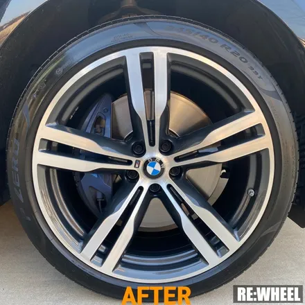 [리휠][창원휠복원] BMW 640i GT 다이아몬드 컷팅 휠복원 / 진주, 창원, 순천