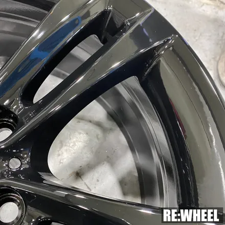 [리휠][창원휠도색] BMW 325d 순정휠 블랙 유광 휠도색 및 레드 캘리퍼도색 / 진주, 창원, 순천
