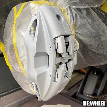 [리휠][자동차휠도색] BMW X7 Xdrive 40i 하이퍼 블랙 휠도색 작업 및 블루 캘리퍼 도색 작업후기 / 진주, 창원, 순천
