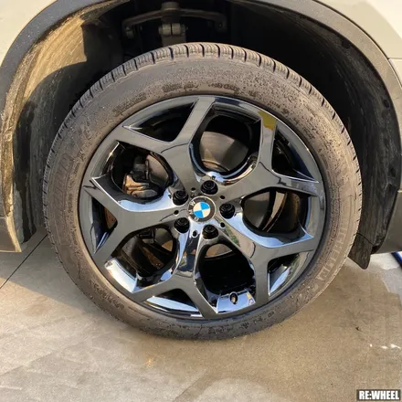 [리휠] 경남 진주 휠도색 BMW X6 20인치 순정휠 블랙크롬 작업 후기 / 진주, 창원, 순천