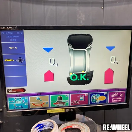[리휠][분체도장] 아우디 A6 40TDI 콰트로 프리미엄 하이퍼블랙 휠도색 작업 후기 / 진주, 창원, 순천