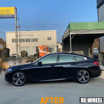 [리휠][창원휠복원] BMW 640i GT 다이아몬드 컷팅 휠복원 / 진주, 창원, 순천