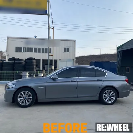 [리휠][사천휠복원] BMW 525d 순정휠 휠복원 / 진주, 창원, 순천