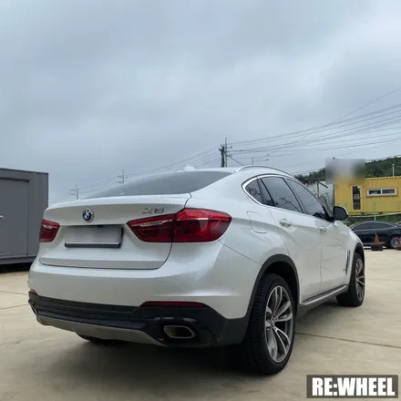 [리휠][자동차휠복원] BMW X6 20인치 순정휠 다이아몬드 컷팅 휠복원 작업후기 / 진주, 창원, 순천