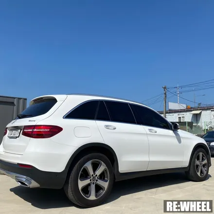 [리휠][순천휠복원][자동차휠복원] 벤츠 GLC 220d 4MATIC 19인치 순정휠 다이아몬드 컷팅 휠복원 작업후기 / 진주, 창원, 순천