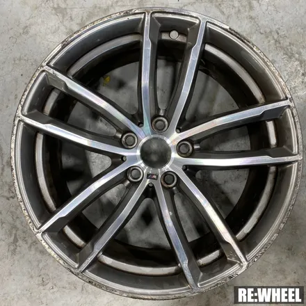 [리휠] BMW 520d 다이아몬드 컷팅 휠복원 / 진주, 창원, 순천