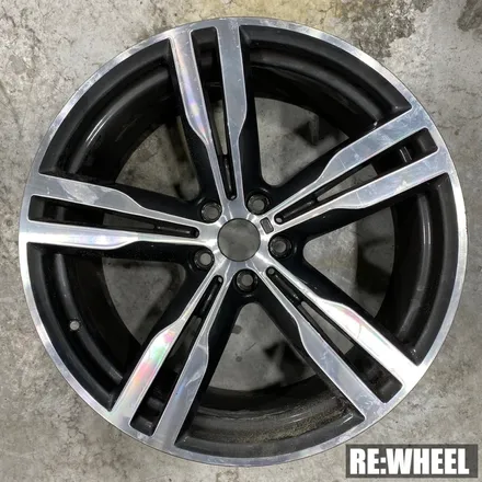 [리휠][거제휠복원] BMW 640i GT 순정휠 다이아몬드 컷팅 휠복원 / 진주, 창원, 순천