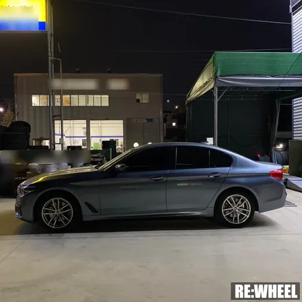 [리휠] BMW 520d 다이아몬드 컷팅 휠복원 / 진주, 창원, 순천