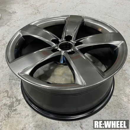 [리휠][마산휠도색] 아우디 A6 2.0 TDI 하이퍼 블랙 휠도색 / 진주, 창원, 순천