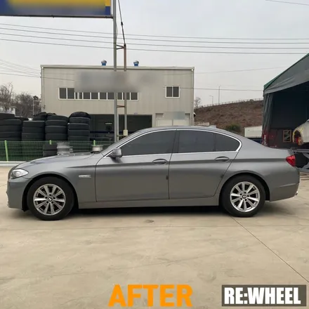 [리휠][사천휠복원] BMW 525d 순정휠 휠복원 / 진주, 창원, 순천