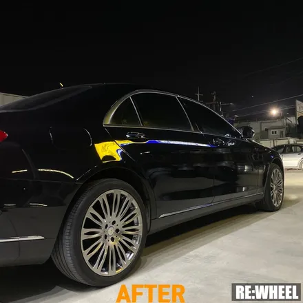 [리휠] 벤츠 S500 4MATIC 마이바흐 순정휠 휠복원 / 진주, 창원, 순천