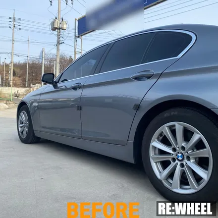 [리휠][사천휠복원] BMW 525d 순정휠 휠복원 / 진주, 창원, 순천