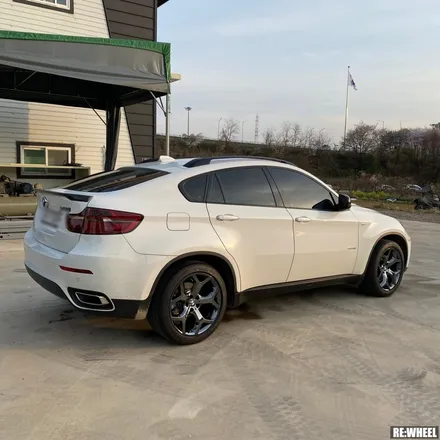 [리휠] 경남 진주 휠도색 BMW X6 20인치 순정휠 블랙크롬 작업 후기 / 진주, 창원, 순천