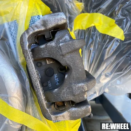 [리휠][전남휠도색] BMW 528i 맷블랙 휠도색 및 블루 캘리퍼 도색 작업후기 / 진주, 창원, 순천