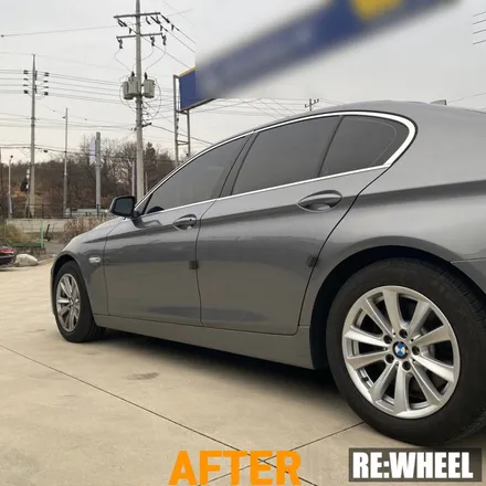[리휠][사천휠복원] BMW 525d 순정휠 휠복원 / 진주, 창원, 순천
