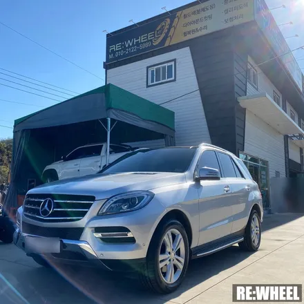 [리휠] [진주휠복원] 벤츠 ML350 4MATIC 순정휠 실버 휠복원 작업후기 / 진주, 창원, 순천