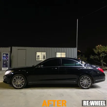 [리휠] 벤츠 S500 4MATIC 마이바흐 순정휠 휠복원 / 진주, 창원, 순천