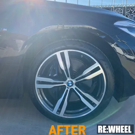 [리휠][거제휠복원] BMW 640i GT 순정휠 다이아몬드 컷팅 휠복원 / 진주, 창원, 순천