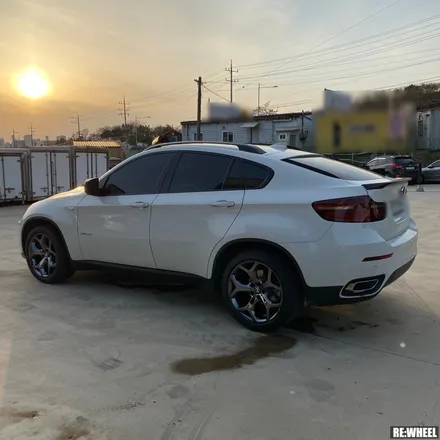 [리휠] 경남 진주 휠도색 BMW X6 20인치 순정휠 블랙크롬 작업 후기 / 진주, 창원, 순천
