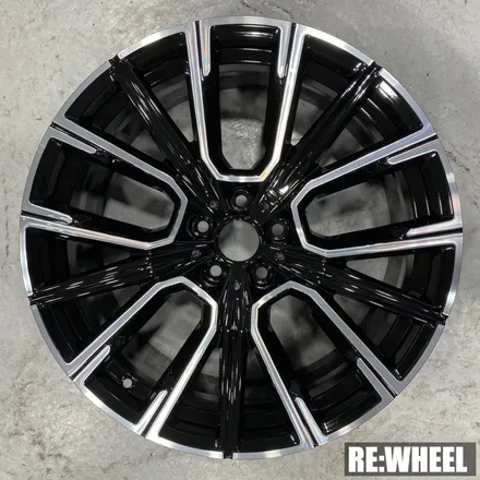 [리휠][여수휠복원] BMW 740Ld Xdrive MSP 블랙 폴리쉬 휠복원 및 휠굴절 수리 / 진주, 창원, 순천
