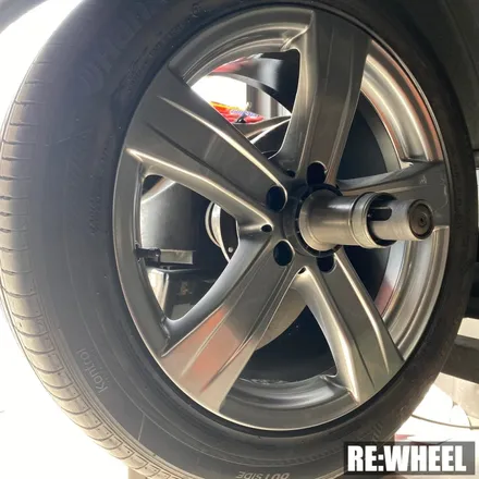 [리휠][부산휠복원] 벤츠 S350 18인치 순정휠 휠복원 / 진주, 창원, 순천