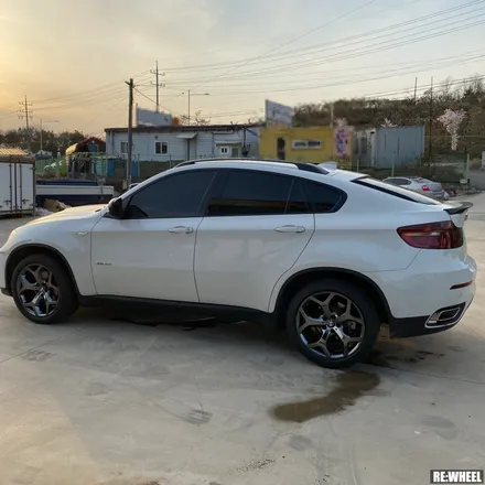 [리휠] 경남 진주 휠도색 BMW X6 20인치 순정휠 블랙크롬 작업 후기 / 진주, 창원, 순천