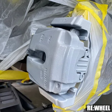 [리휠][전남휠도색] BMW 528i 맷블랙 휠도색 및 블루 캘리퍼 도색 작업후기 / 진주, 창원, 순천