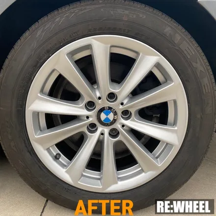 [리휠][사천휠복원] BMW 525d 순정휠 휠복원 / 진주, 창원, 순천