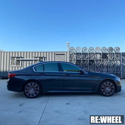 [리휠][대구휠도색] BMW 530i 19인치 순정휠 하이퍼 블랙 휠도색 / 진주, 창원, 순천