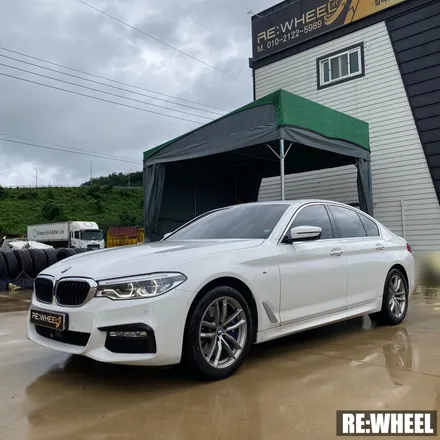 [리휠][BMW휠복원][여수휠복원] BMW 530i Xdrive 18인치 순정휠 휠복원 작업후기 / 진주, 창원, 순천