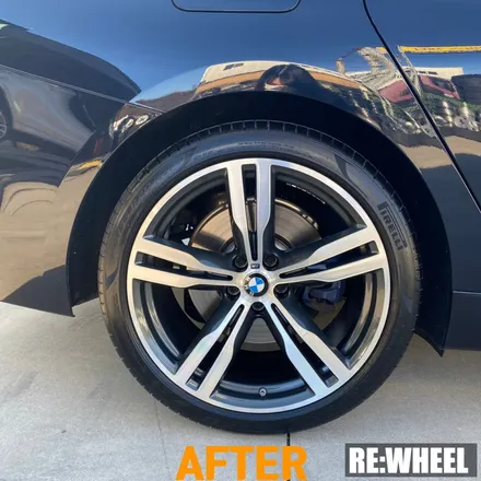 [리휠][거제휠복원] BMW 640i GT 순정휠 다이아몬드 컷팅 휠복원 / 진주, 창원, 순천