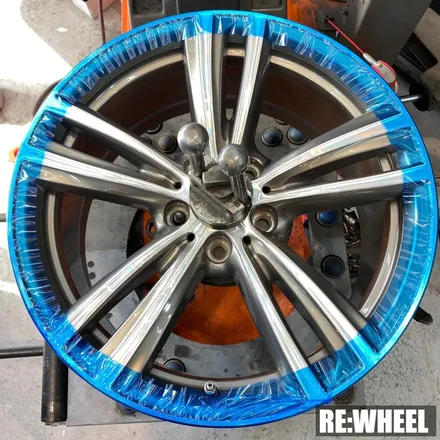 [리휠][순천휠복원] BMW 428i 다이아 몬드 컷팅 휠복원 / 진주, 창원, 순천