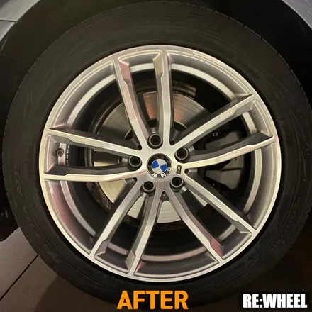 [리휠] BMW 520d 다이아몬드 컷팅 휠복원 / 진주, 창원, 순천