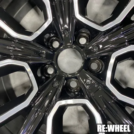 [리휠][여수휠복원] BMW 740Ld Xdrive MSP 블랙 폴리쉬 휠복원 및 휠굴절 수리 / 진주, 창원, 순천