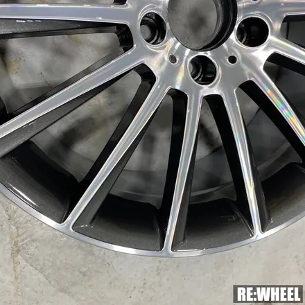 [리휠][거제휠복원][통영휠복원][거제휠수리] 벤츠 CLS 350 19인치 마차휠 ST (대만산) 다이아몬드 컷팅 휠복원 작업후기 / 진주, 창원, 순천