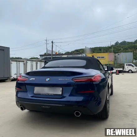 [리휠][BMW휠도색][BMW캘리퍼도색][수입차휠도색][수입차캘리퍼도색] BMW Z4 20i Sdrive 19인치 순정휠 블랙유광 휠도색 및 레드 캘리퍼도색 작업후기 / 진주, 창원, 순천
