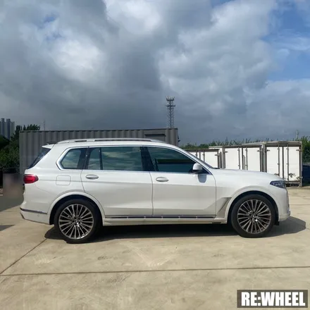 [리휠][분체도장][BMWX7휠복원] BMW X7 Xdrive 30d 22인치 순정휠 다이아몬드 컷팅 휠복원 작업후기 / 진주, 창원, 순천