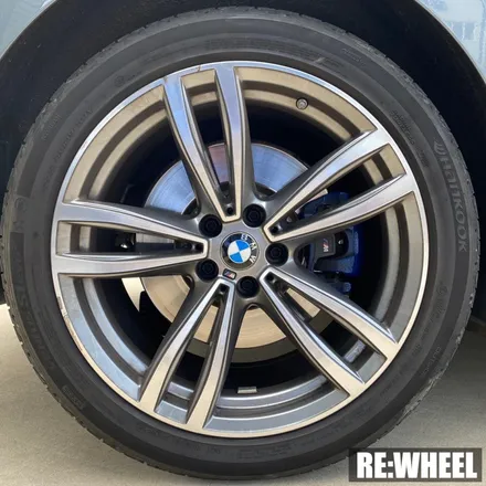 [리휠][분체도장] BMW 630d GT 19인치 순정휠 다이아몬드 컷팅 휠복원 작업후기 / 진주, 창원, 순천