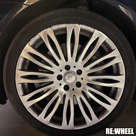 [리휠] 벤츠 S500 4MATIC 마이바흐 순정휠 휠복원 / 진주, 창원, 순천