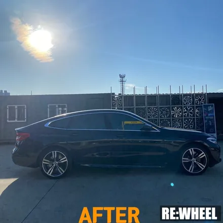 [리휠][거제휠복원] BMW 640i GT 순정휠 다이아몬드 컷팅 휠복원 / 진주, 창원, 순천