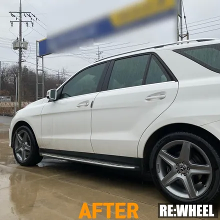 [리휠][진주휠도색] 벤츠 GLE 350d 4MATIC 순정휠 라이트 그레이 휠도색 / 진주, 창원, 순천