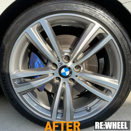 [리휠][순천휠복원] BMW 428i 다이아 몬드 컷팅 휠복원 / 진주, 창원, 순천