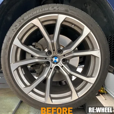 [리휠][BMW휠도색][BMW캘리퍼도색][수입차휠도색][수입차캘리퍼도색] BMW Z4 20i Sdrive 19인치 순정휠 블랙유광 휠도색 및 레드 캘리퍼도색 작업후기 / 진주, 창원, 순천