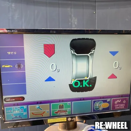[리휠][진주휠도색] BMW X6 M50d 블랙 폴리쉬 휠도색 및 블루 캘리퍼도색 / 진주, 창원, 순천