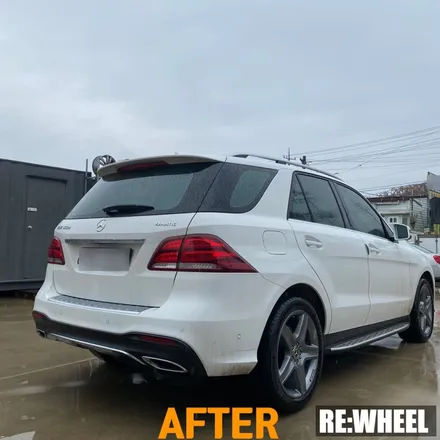 [리휠][진주휠도색] 벤츠 GLE 350d 4MATIC 순정휠 라이트 그레이 휠도색 / 진주, 창원, 순천