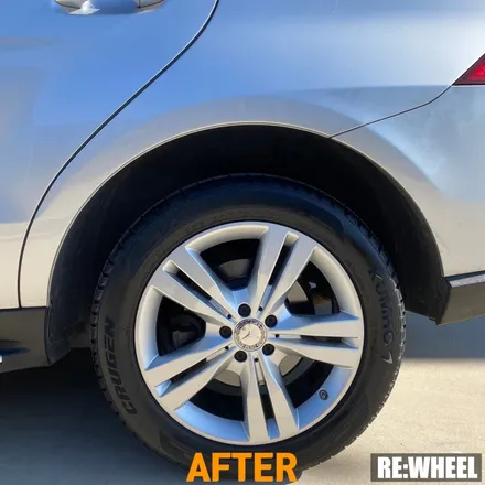 [리휠] [진주휠복원] 벤츠 ML350 4MATIC 순정휠 실버 휠복원 작업후기 / 진주, 창원, 순천