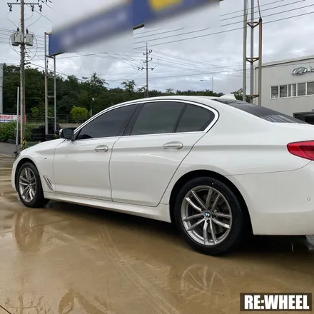 [리휠][BMW휠복원][여수휠복원] BMW 530i Xdrive 18인치 순정휠 휠복원 작업후기 / 진주, 창원, 순천